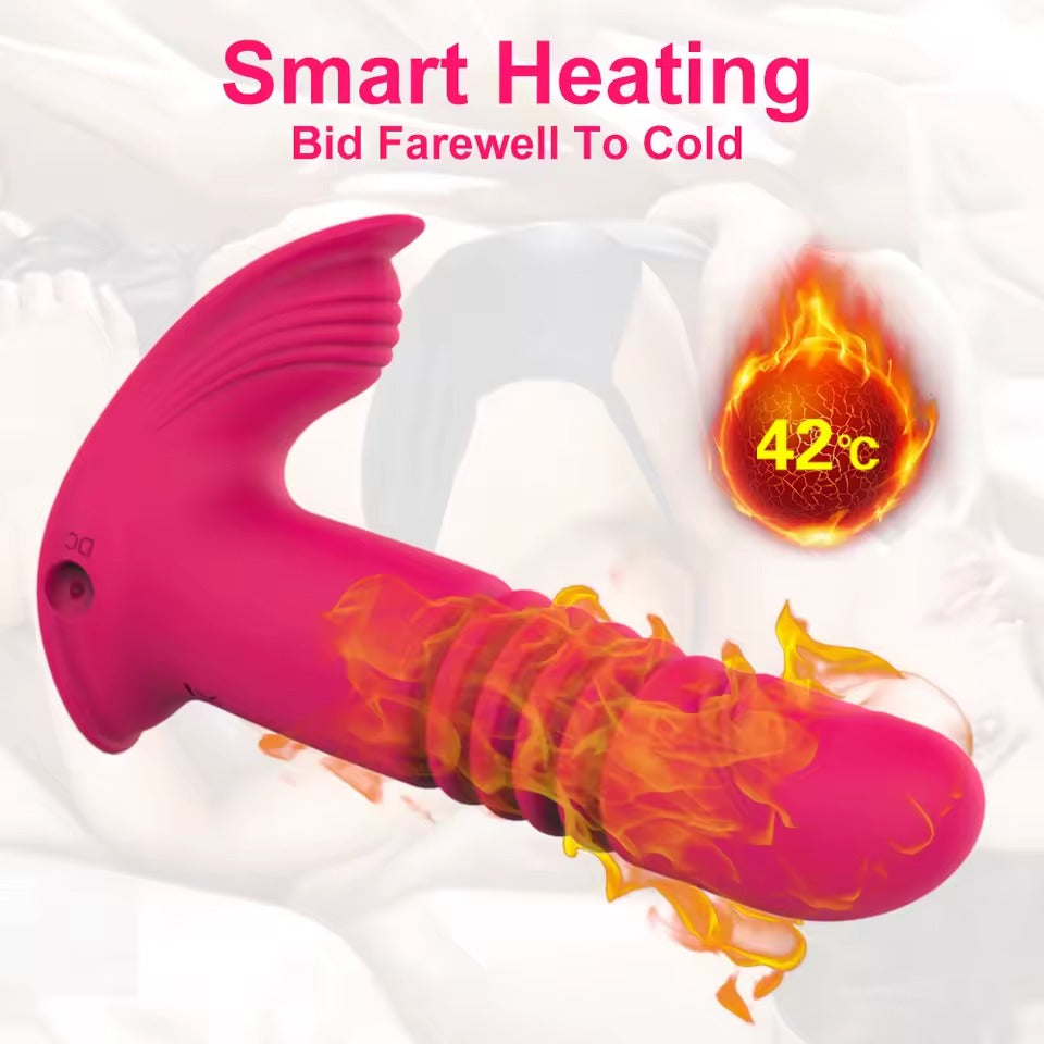 12 FUNCTIONS STRETCH VIBRATORS FIUSCHA RECHARGABLE