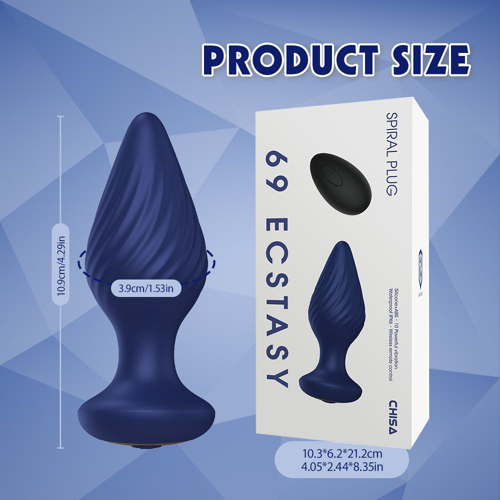 69 ECSTASY - SPIRAL PLUG