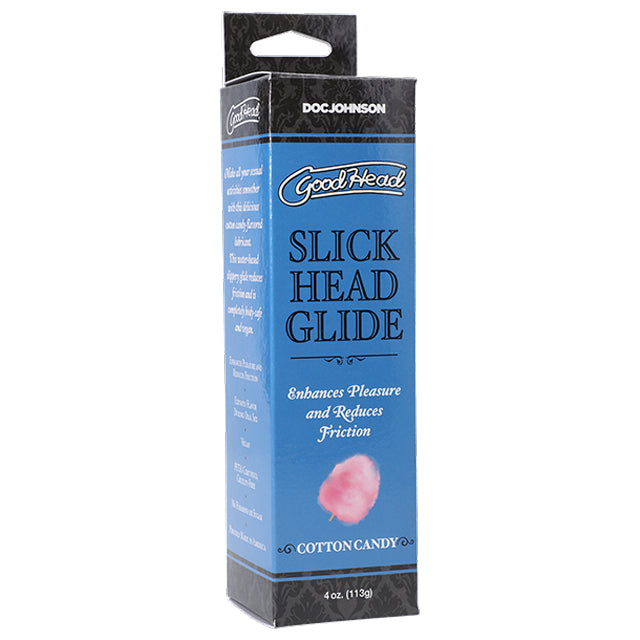 GOODHEAD SLICK HEAD GLIDE - COTTON CANDY 4 OZ