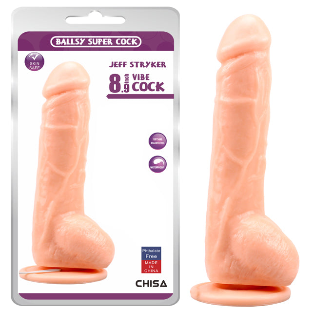 JEFF STRYKER 8.9" DILDO – CARNE