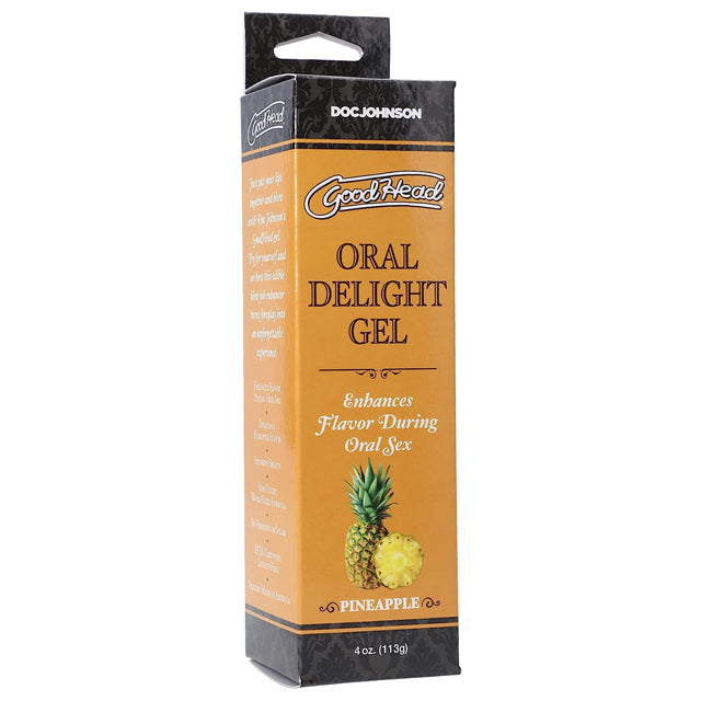 GOODHEAD ORAL DELIGHT GEL - PINEAPPLE 4 OZ
