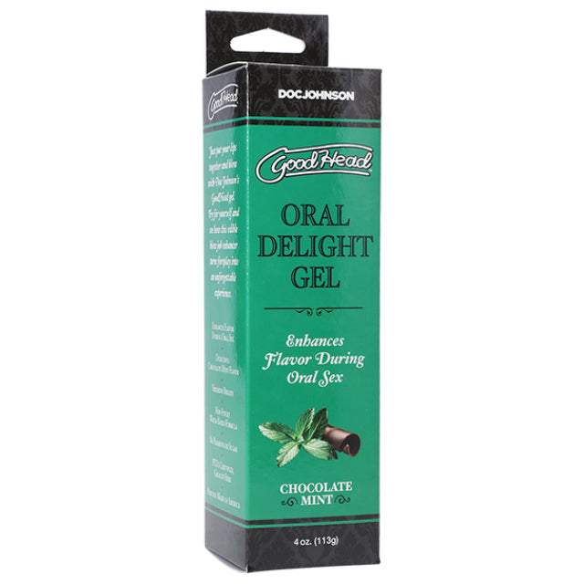 GOODHEAD ORAL DELIGHT GEL - CHOCOLATE MINT 4 OZ