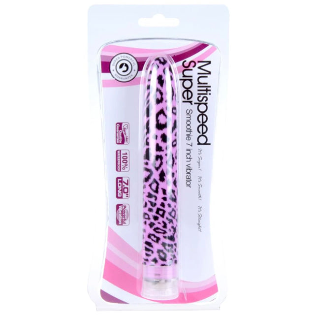 MULTISPEED SUPER SMOOTHIE 7” VIBRATOR E06-1
