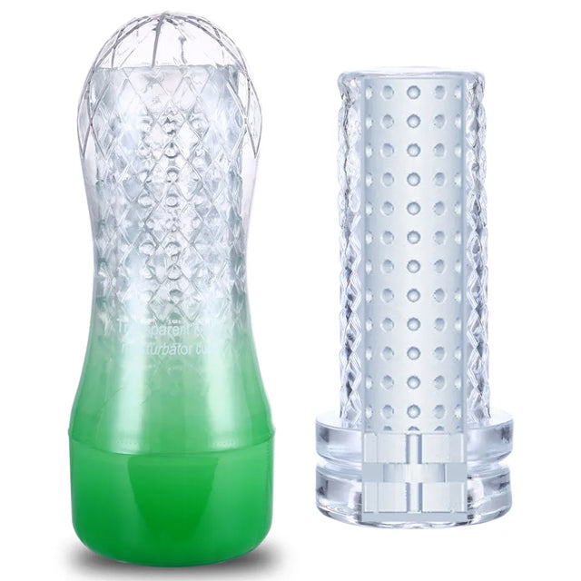 RAINBOW MASTURBATION CUP - VERDE