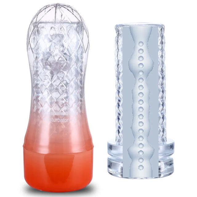 RAINBOW MASTURBATION CUP - NARANJA