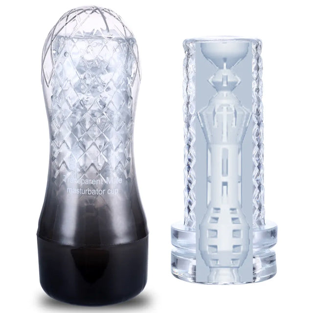 RAINBOW MASTURBATION CUP - NEGRO