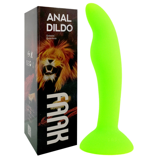 FAAK SLICONE TINY ANAL PLUG - VERDE
