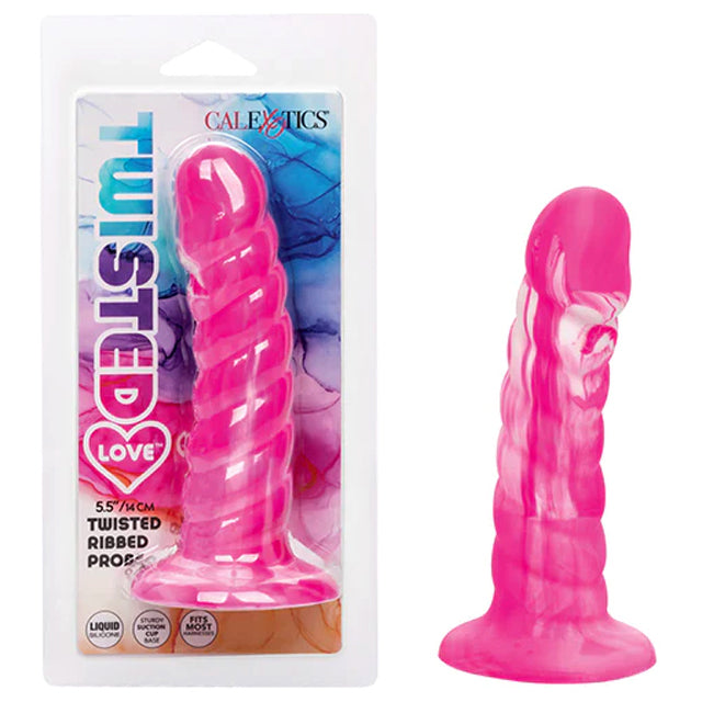 TWISTED LOVE TWISTED RIBBED PROBE - PINK