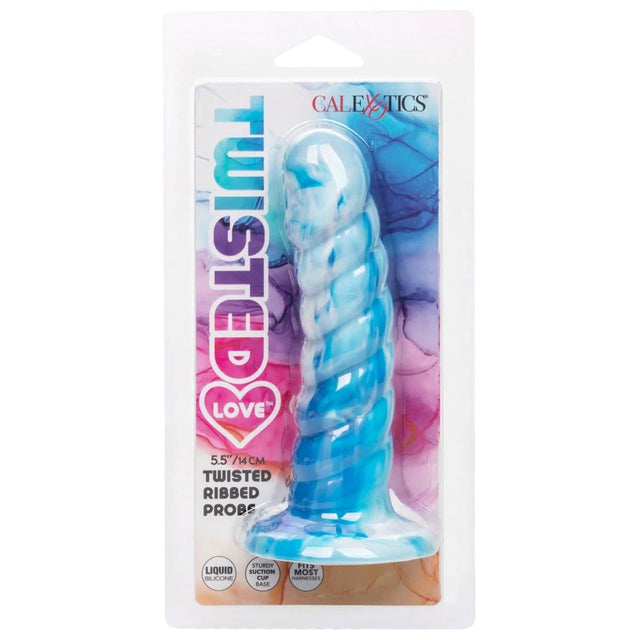 TWISTED LOVE TWISTED RIBBED PROBE - BLUE