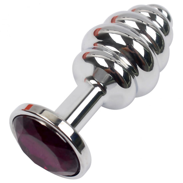 PLUG METAL CON TORNILLO - ROJO