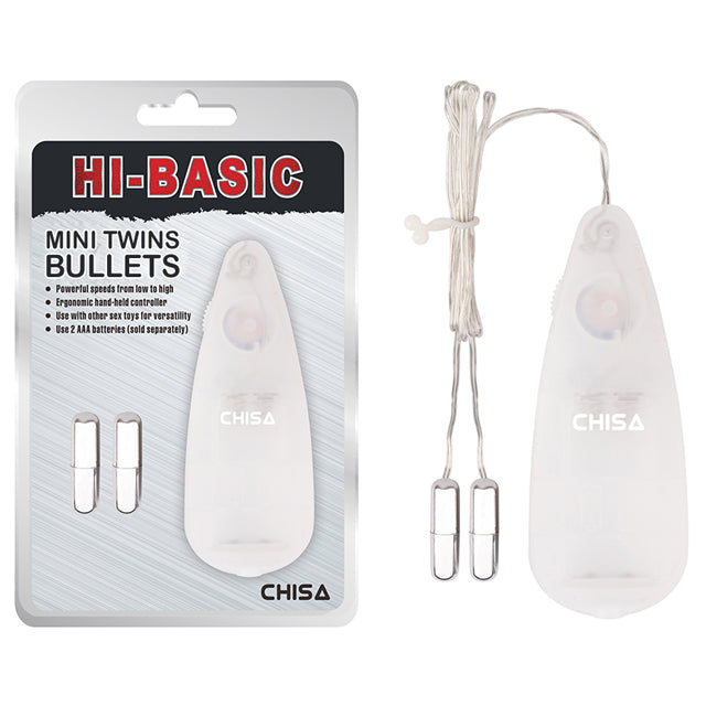 HI-BASIC MINI TWINS BULLETS - BLANCO