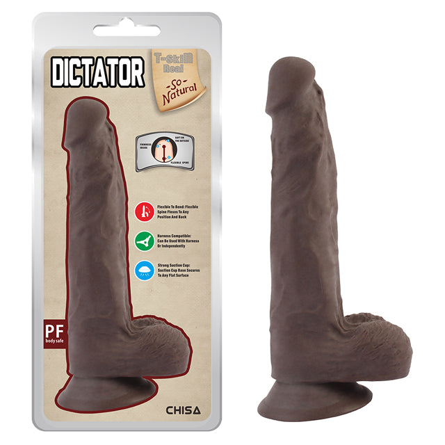 T-SKIN REAL DICTATOR - CAFÉ