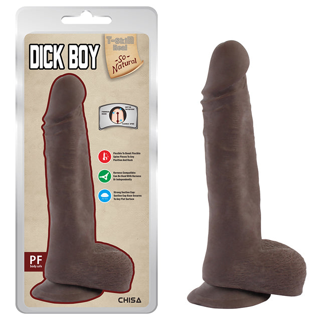 T-SKIN REAL DICK BOY - CAFÉ