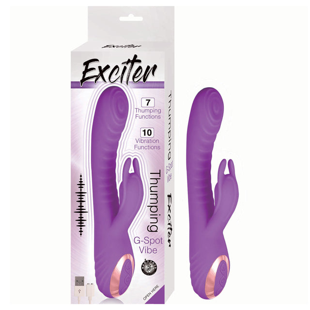 EXCITER THUMPING G-SPOT VIBE - MORADO