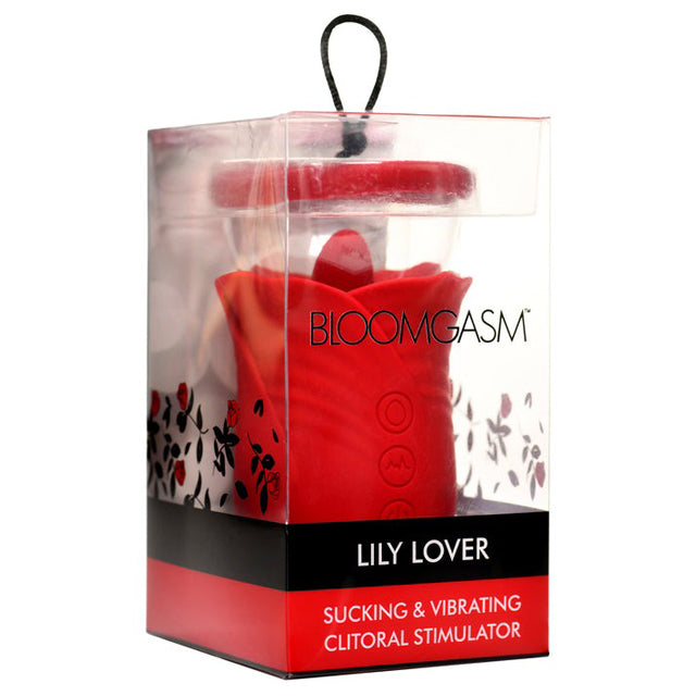 BLOOMGASM LILY LOVER SUCKING & VIBRATING CLITORAL STIMULATOR