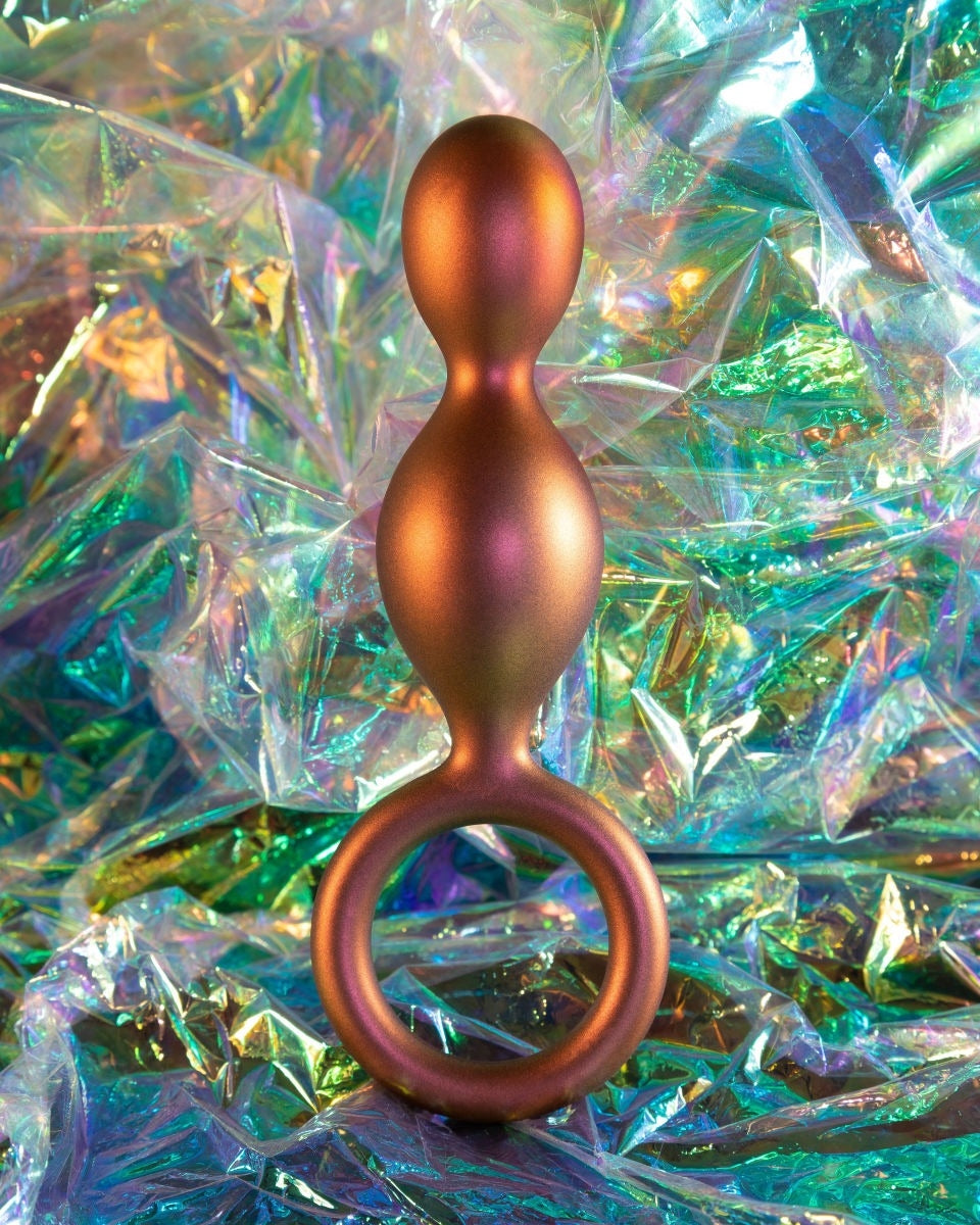 ANAL ADVENTURES MATRIX - DUO LOOP PLUG - COPPER