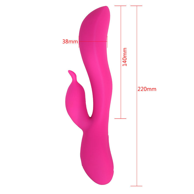 G-SPOT DUAL VIBRATOR PINK RECHARGABLE
