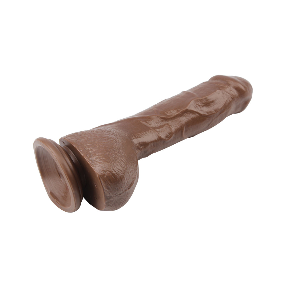 MR. MARCUS 9.9" DILDO – CAFÉ
