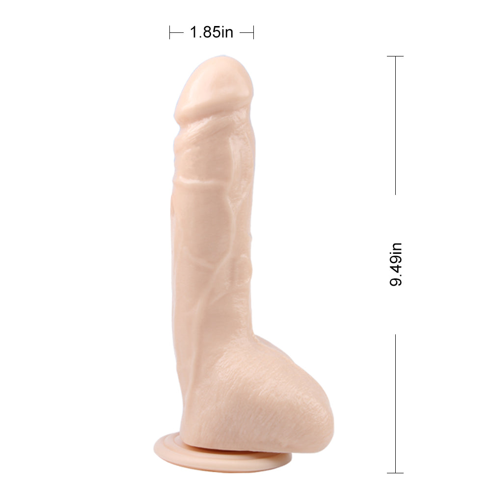 MR. MARCUS 9.9" DILDO – CARNE