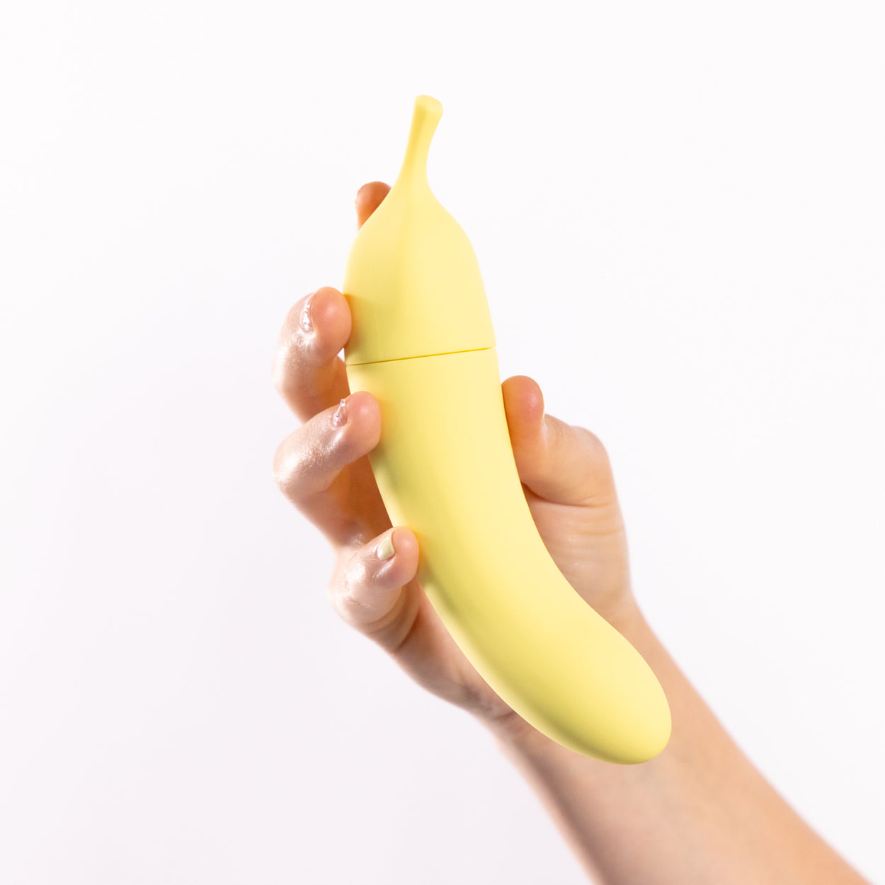 BANANA CREAM AIR PULSE & G-SPOT VIBRATOR