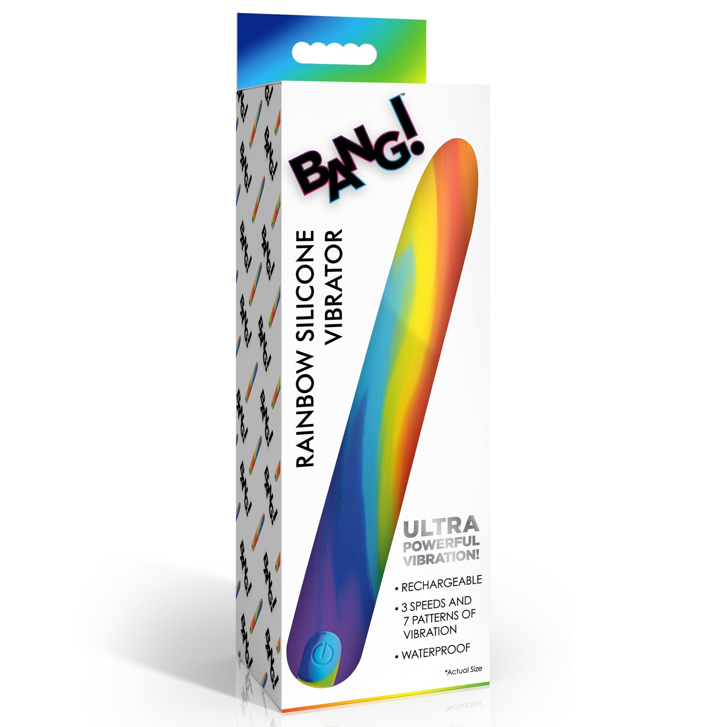 BANG! RAINBOW SILICONE VIBRATOR