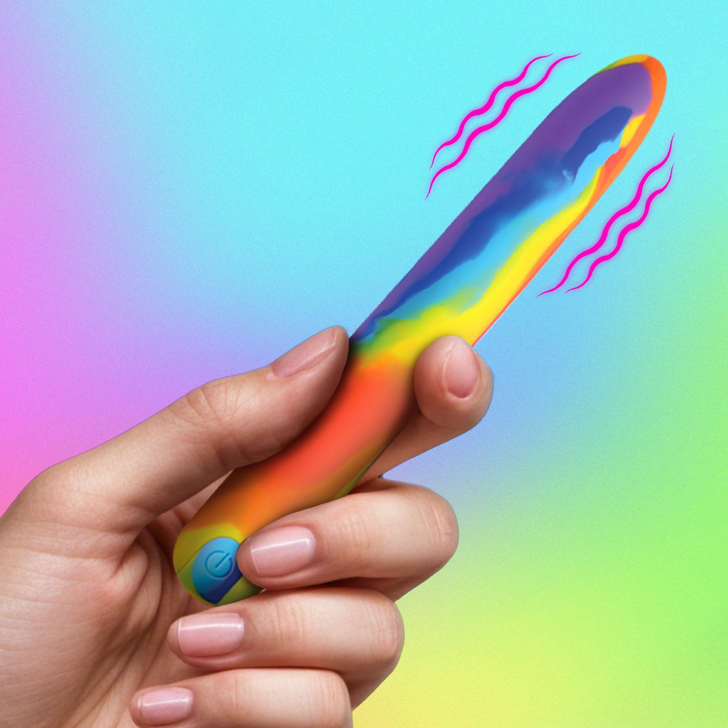 BANG! RAINBOW SILICONE VIBRATOR