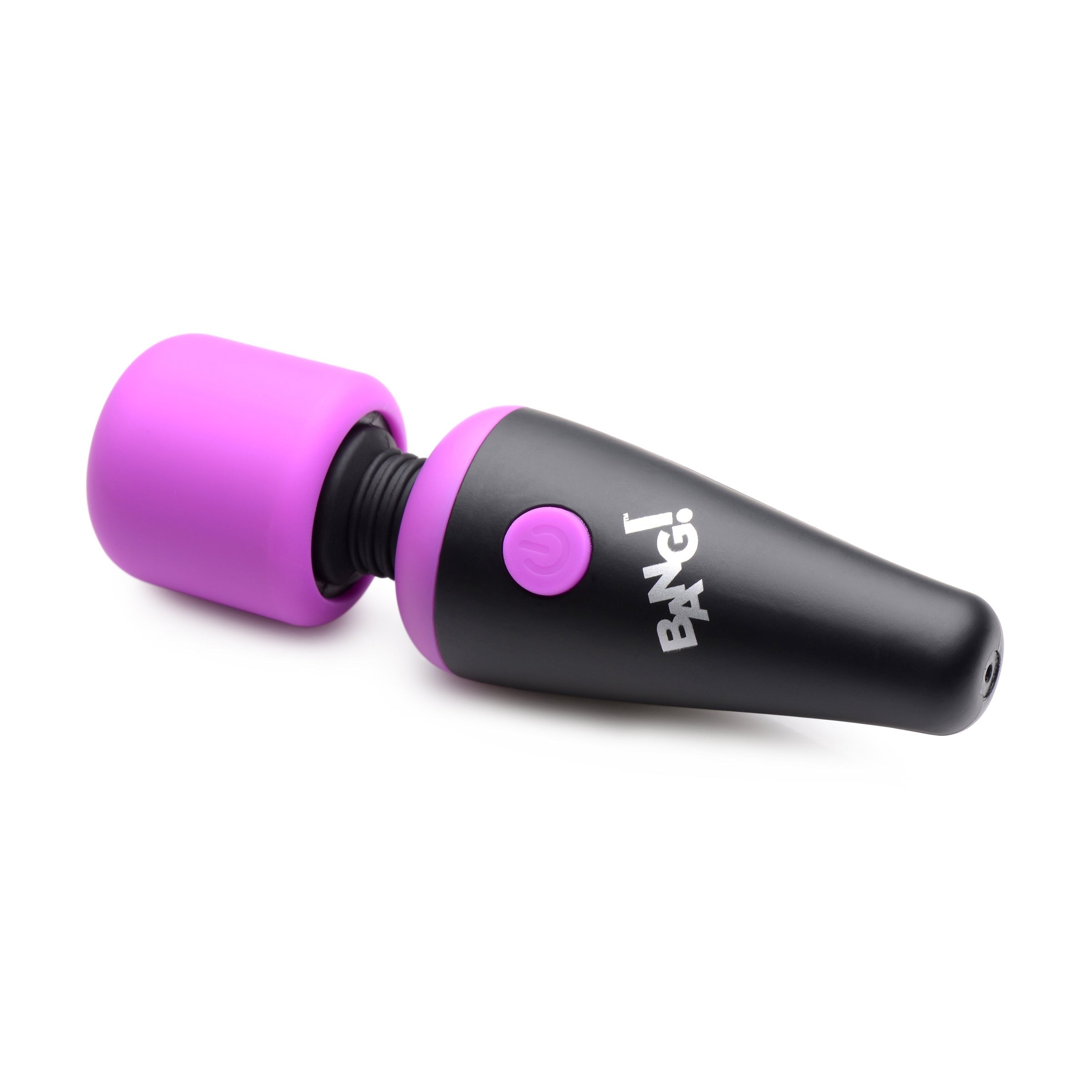 BANG! 10X VIBRATING MINI SILICONE WAND - MORADO