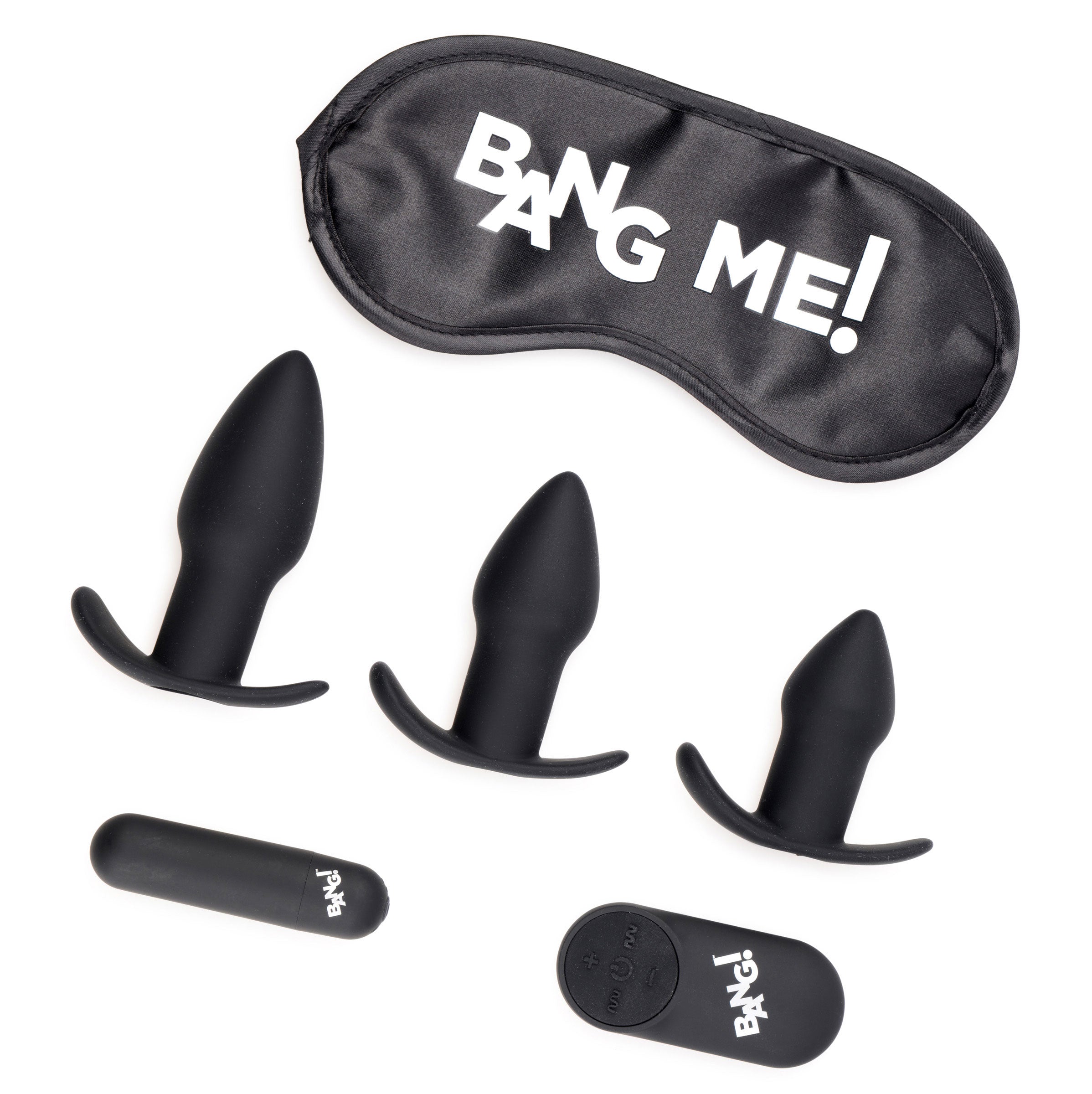 PACK PLUGS ANAL BANG BACKDOOR ADVENTURE KIT - BLACK