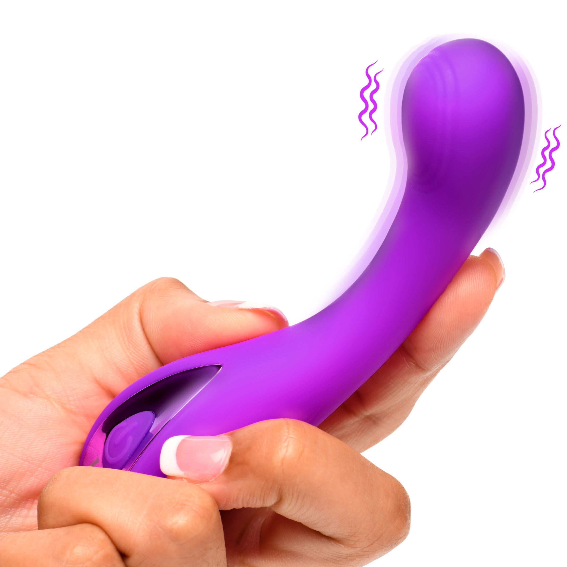 BANG! G-SPOT SILICONE VIBRATOR - MORADO