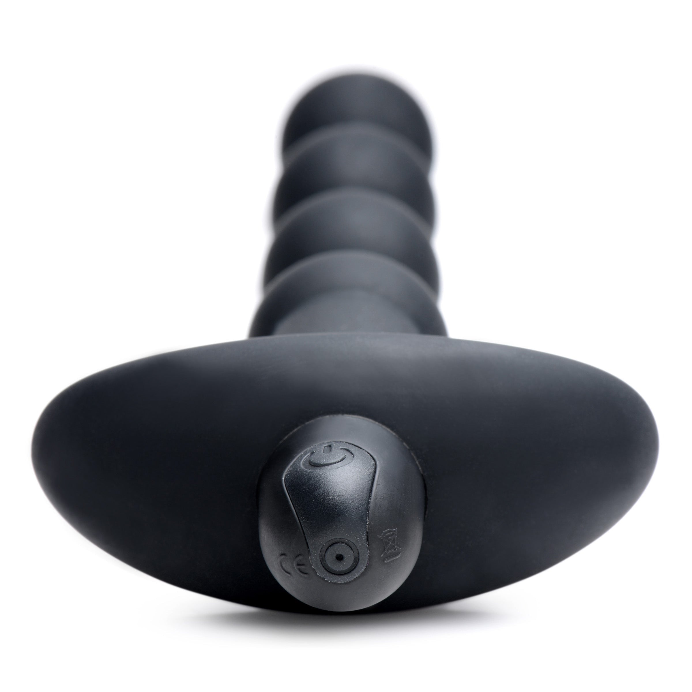 BANG! VIBE SILICONE ANAL BEADS & REMOTE CONTROL - NEGRO