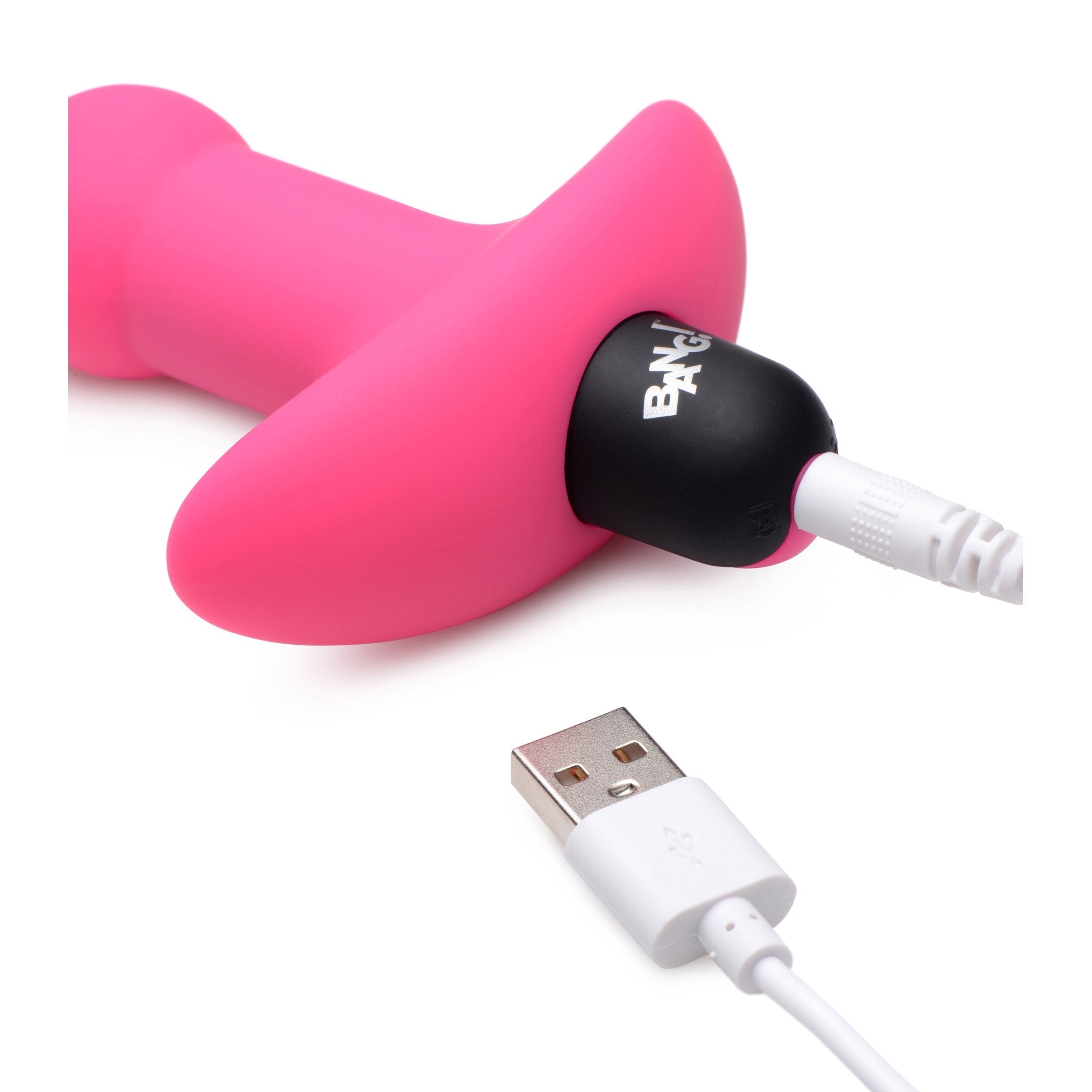 BANG! VIBE SILICONE ANAL BEADS & REMOTE CONTROL - ROSA