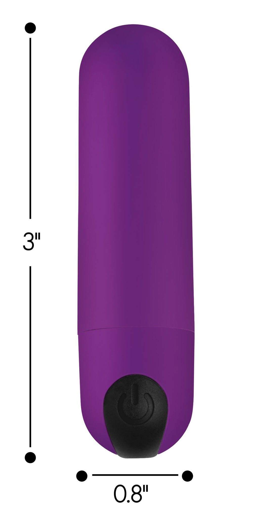 BANG! VIBRATING BULLET WITH REMOTE CONTROL - MORADO