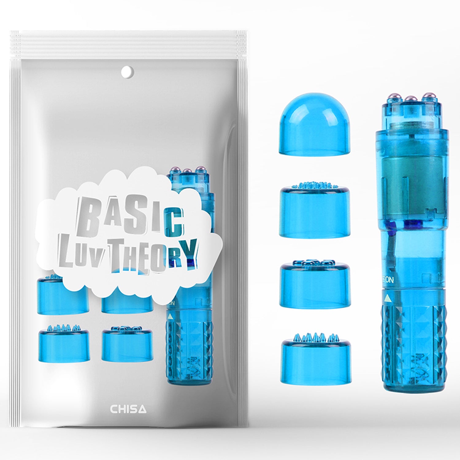 BASIC LUV THEORY THE ULTIMATE MINI-MASSAGER - AZUL