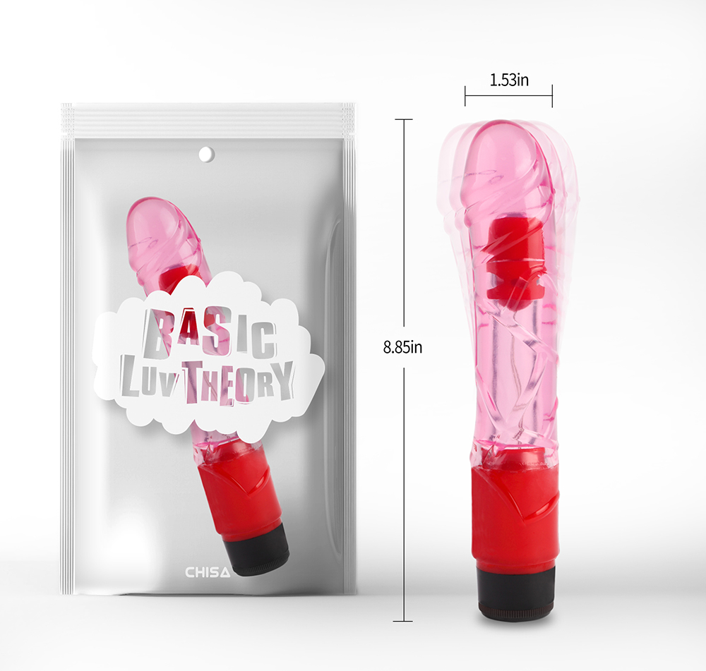 BASIC LUV THEORY 9” REALISTIC VIBE 2 - ROSA