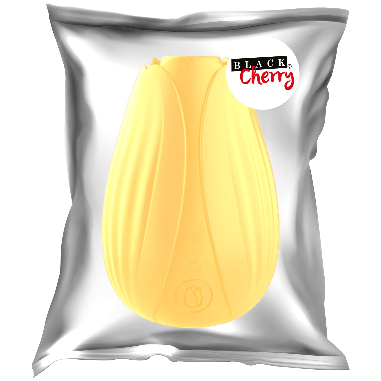 BLACK CHERRY TULIP SHAPED SUCTION VIBE - AMARILLO