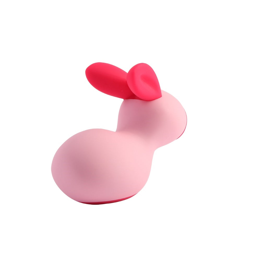 BLACK CHERRY RABBIT SHAPE SUCTION VIBE - ROSA