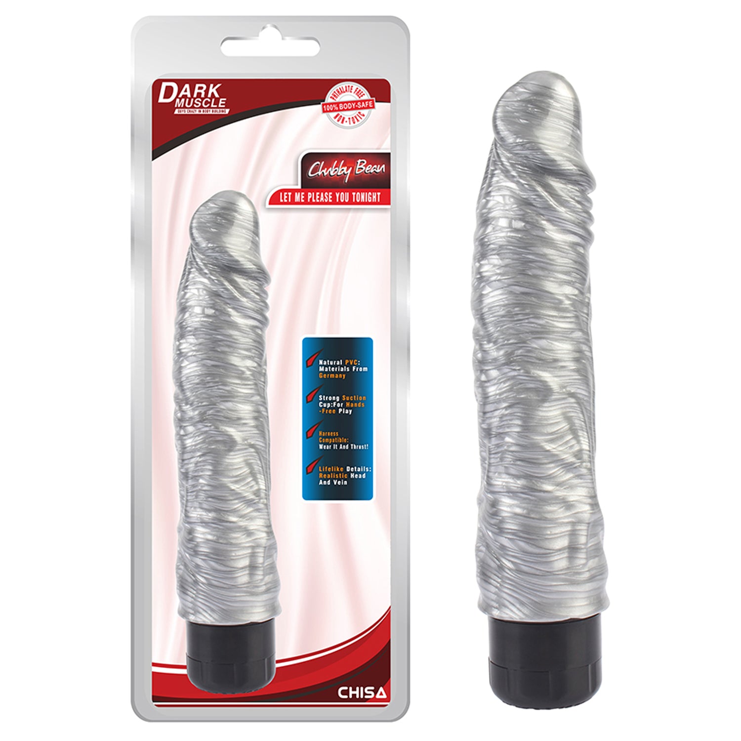 DARK MUSCLE CHUBBY BEAU - PLATA