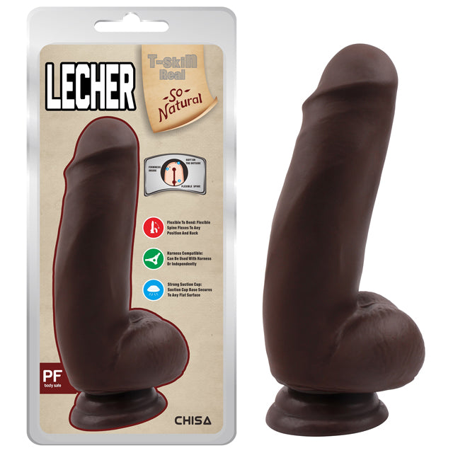 T-SKIN REAL LECHER - CAFÉ