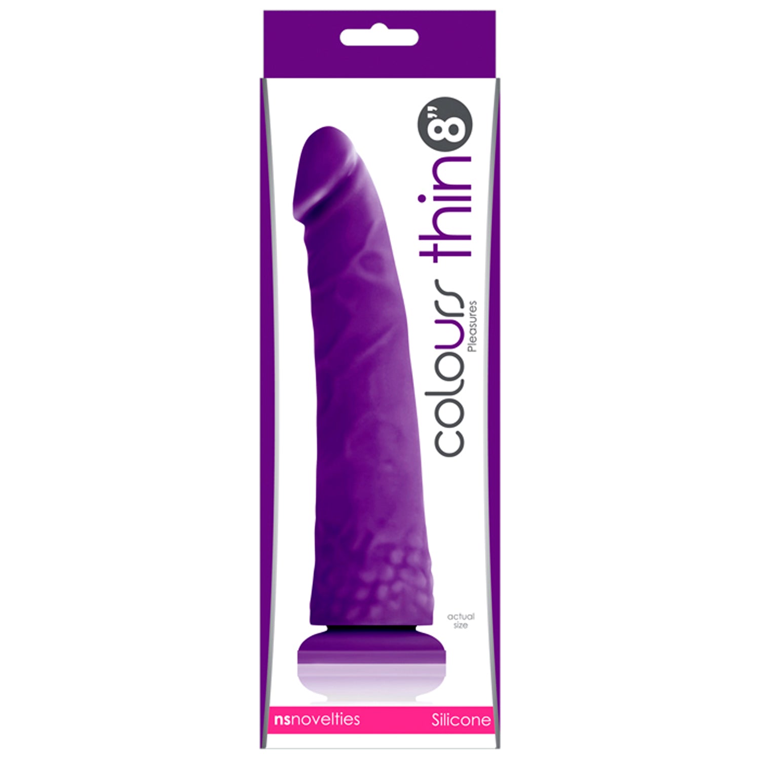 COLOURS PLEASURES THIN 8” DIIDO – MORADO