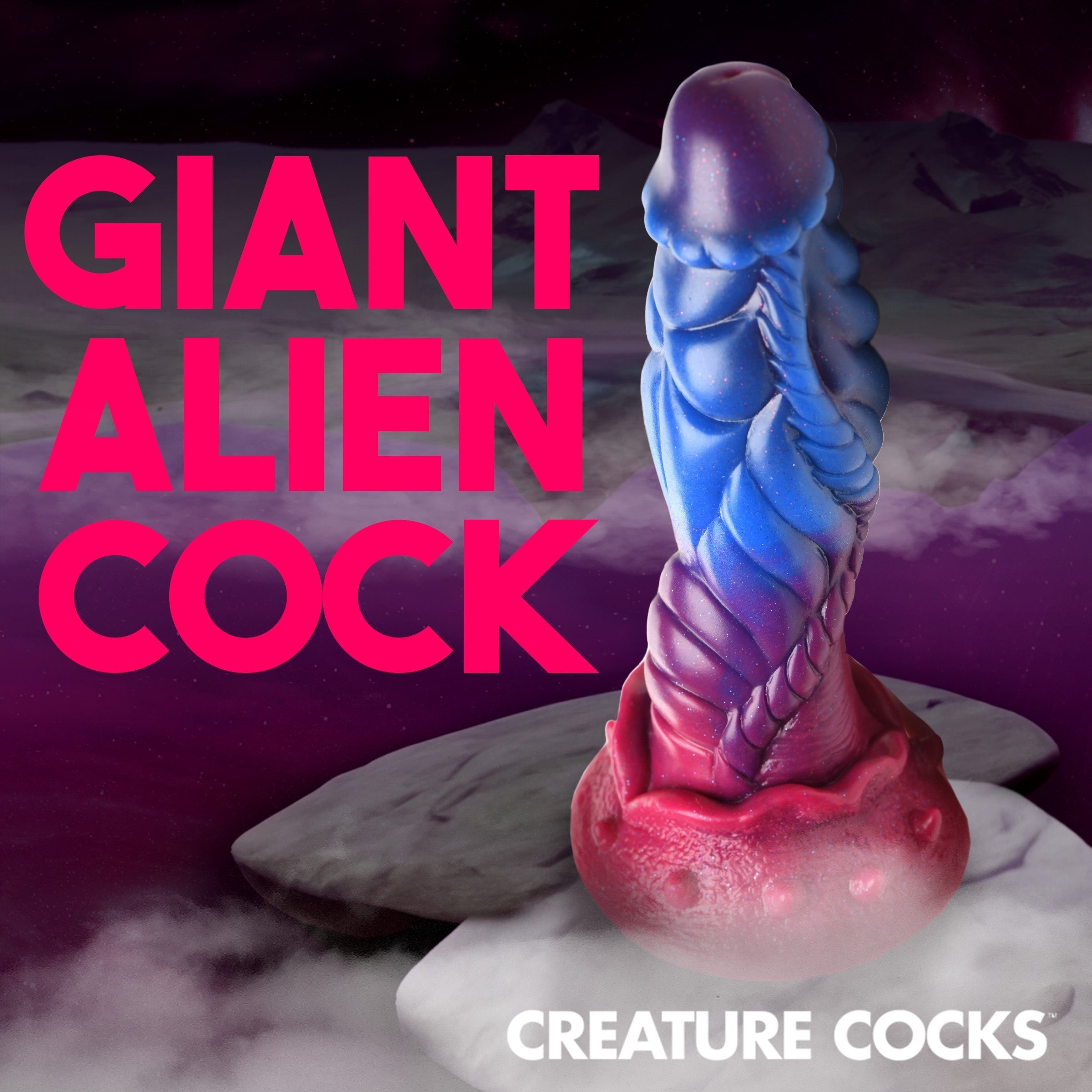 INTRUDER ALIEN SILICONE DILDO