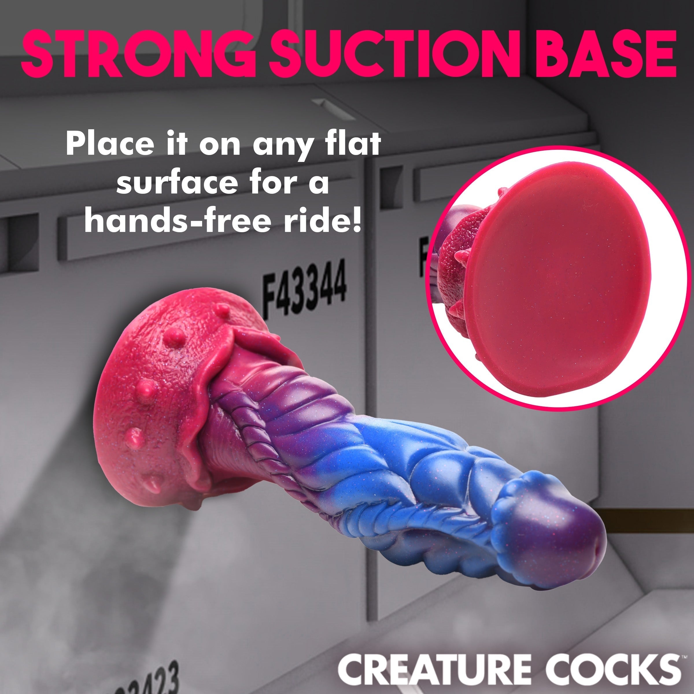 INTRUDER ALIEN SILICONE DILDO