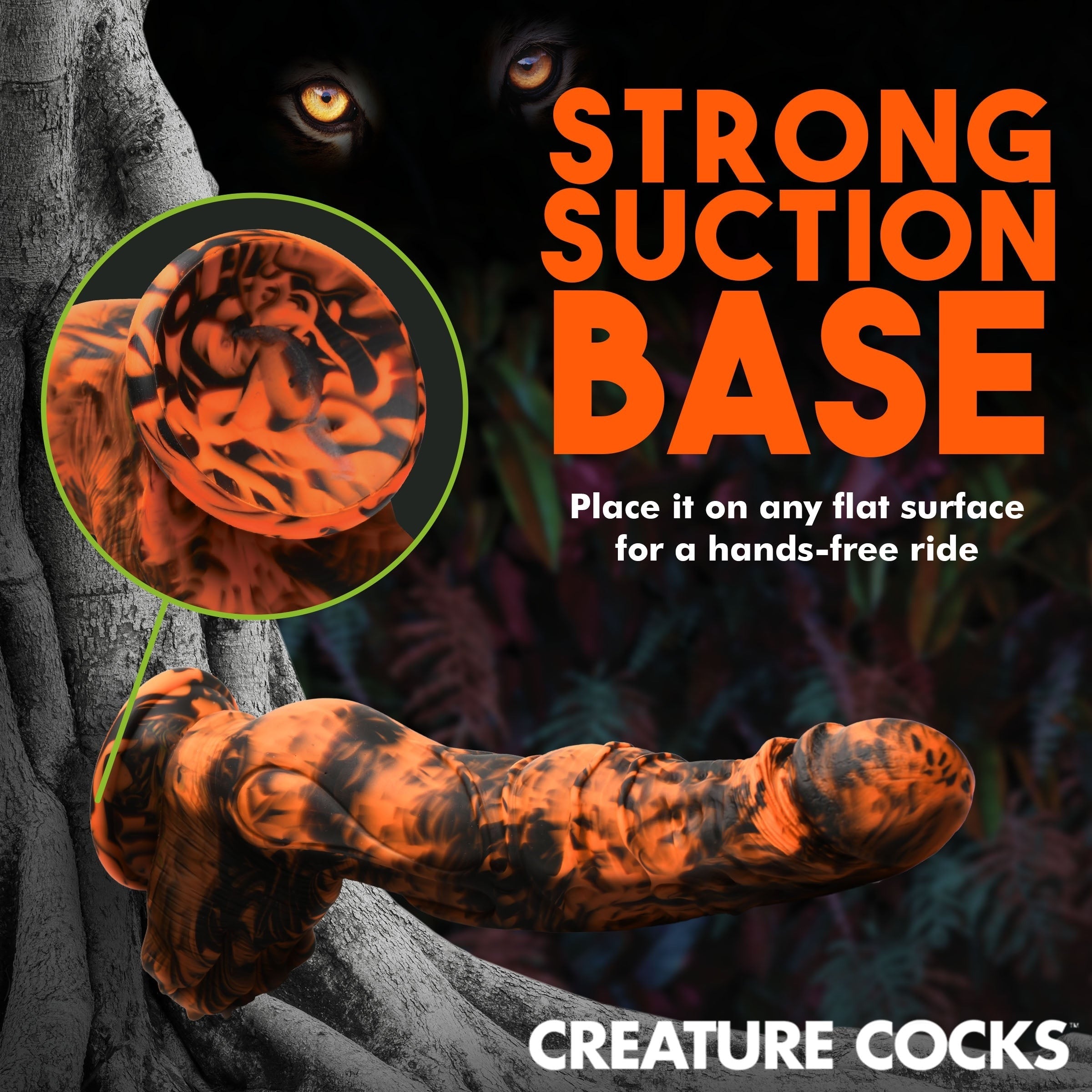 SABERTOOTH SILICONE DILDO