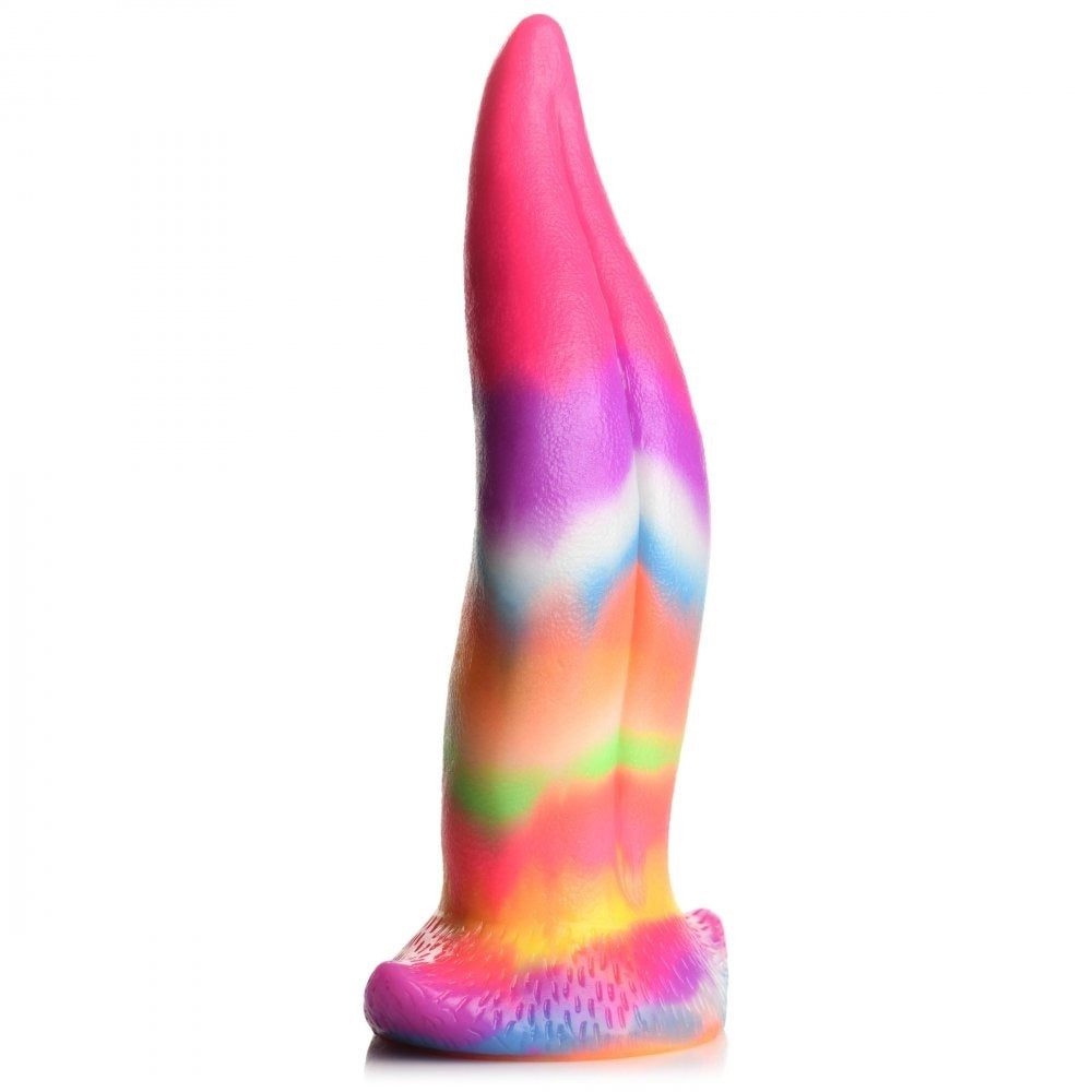 CREATURE COCKS UNICORN KISS DILDO GLOW IN THE DARK