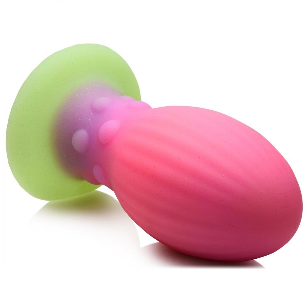 XL XCNO EGG GLOW IN THE DARK SILICONE EGG