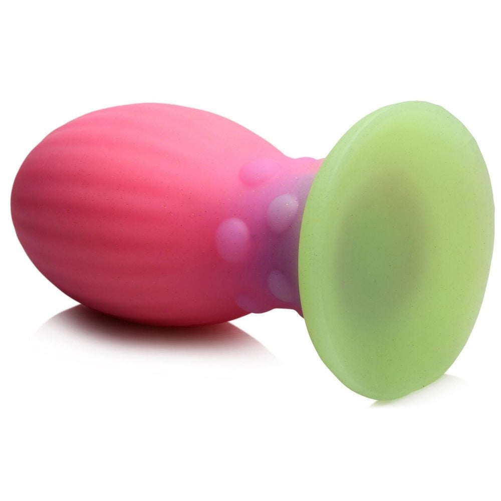 XL XCNO EGG GLOW IN THE DARK SILICONE EGG