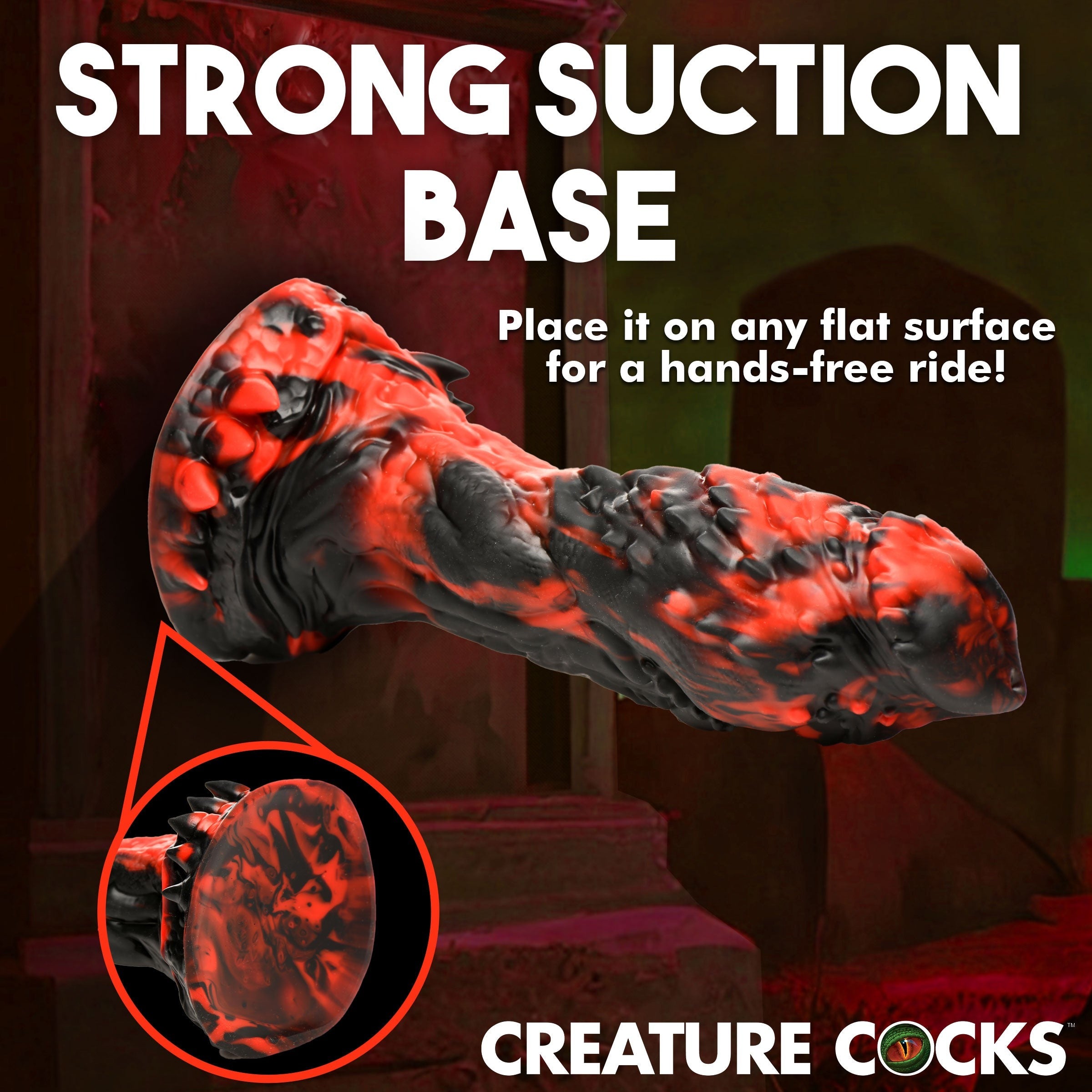 CREATURE COCKS REAPER SILICONE DILDO