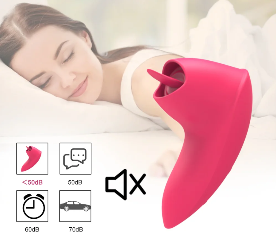 12 FUNCTION TONGUE LICKING - ROJO