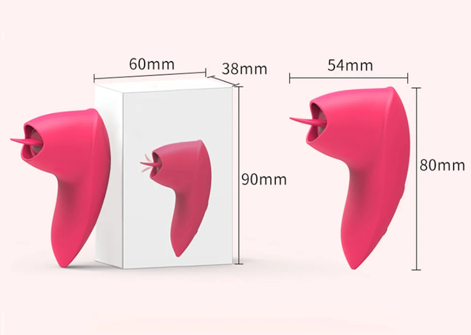 12 FUNCTION TONGUE LICKING - ROJO