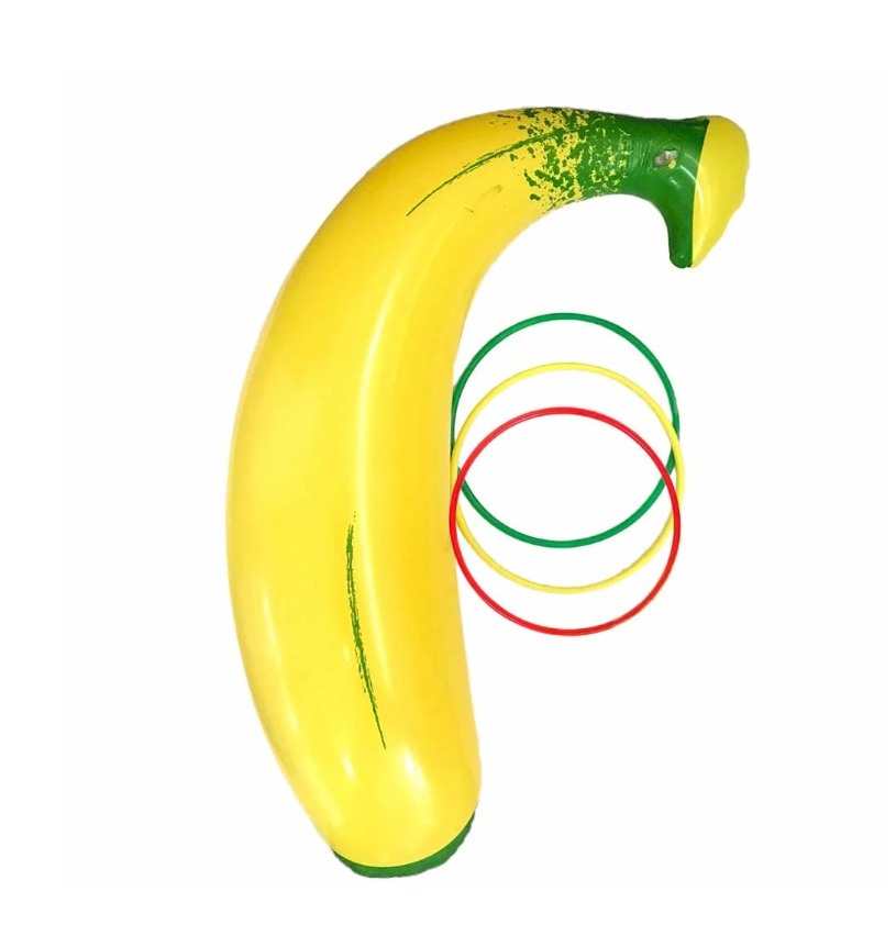 BACHELORETTE PARTY FAVORS INFLATABLE BANANA RING