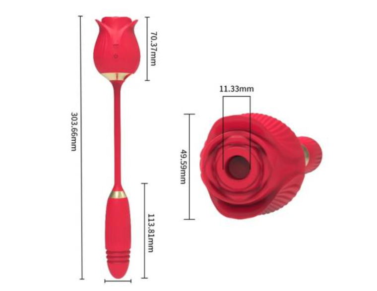 ROSE TELESCOPIC VIBRATOR